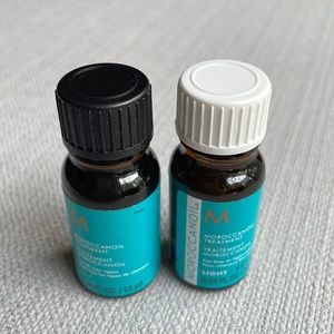 Moroccanoil treatment 10ml original plus 10ml light bundle